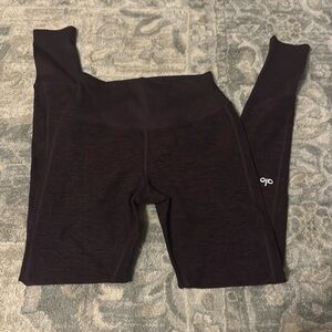 Alo XS Maroon Leggings